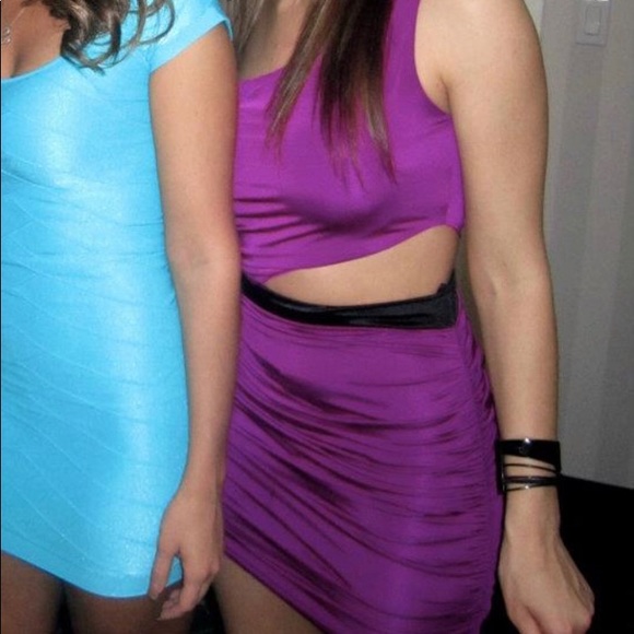 PURPLE FOREVER 21 DRESS
